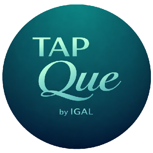 TAP Que by IGAL logo